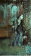 Carl Larsson min giktbrutne fader Germany oil painting artist